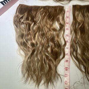 Wavy Blonde Hair Extensions